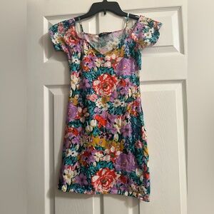 Cute floral mini dress